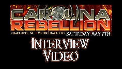 Saving Abel - 99.5 The X Interview @ Carolina Rebellion