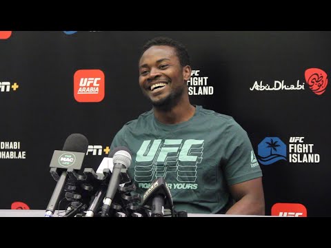 UFC on ESPN 13: Abdul Razak Alhassan Media Day Scrum - MMA Fighting