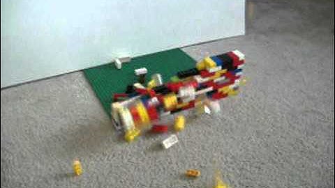 Lego NXT Machine Gun With Clips