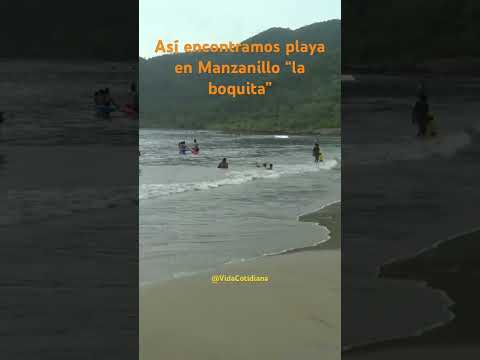 Así encontramos playa