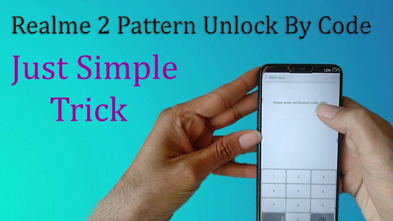 Realme 2 Pattern Unlock Latest 2021
