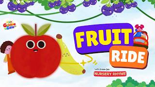 In My Lovely Charming Farm  Ride To Learn Fruits  Nursery Rhyme With Gobble U0026 Gala