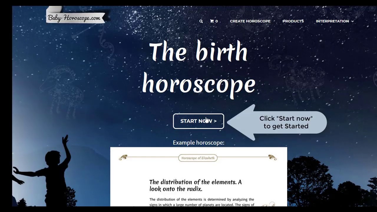 Baby Birth Chart Free