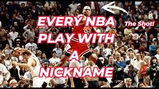 Every NBA Play With a Nickname!!