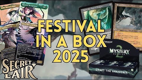 Thumbnail of Should you buy the Secret Lair: Festival in a Box (Vegas 2025)? | Magic the Gathering | Review