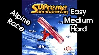 ►Supreme Snowboarding◄ [PC] ● [Alpine Race] ● Easy ● Medium ● Hard screenshot 5