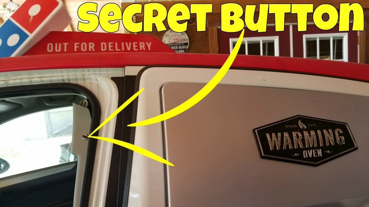 Hidden Buttons In A Stripped Domino S Pizza Dxp Car Youtube