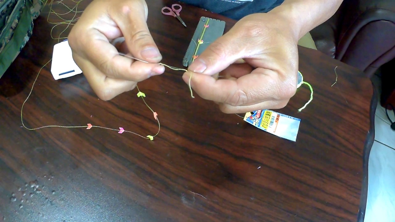 釣魚趣 前打目印釣組分享可以回收再利用 Youtube