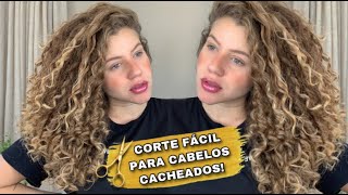 Corte Em Camadas Sem Tirar O Comprimento Cabelos Cacheados Por Camila Vieira
