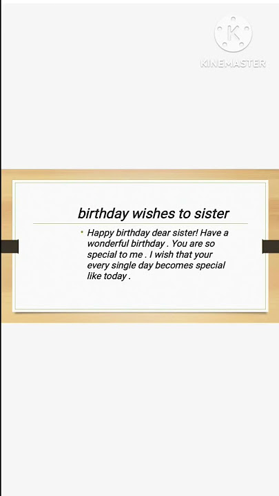 Best birthday wishes for sister # Birthday wishes