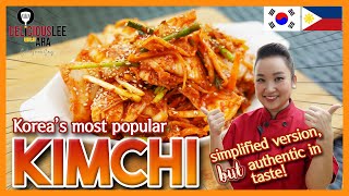 [Easy Korean Recipes in Tagalog] KIMCHI (The most famous, yet the easiest!)