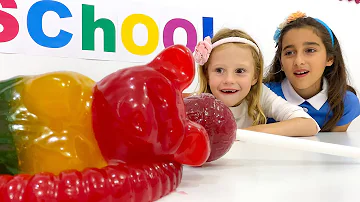 Nastya And Her Sweet Tooth Friend At School Nastya And Her Sweet Tooth Friend At School