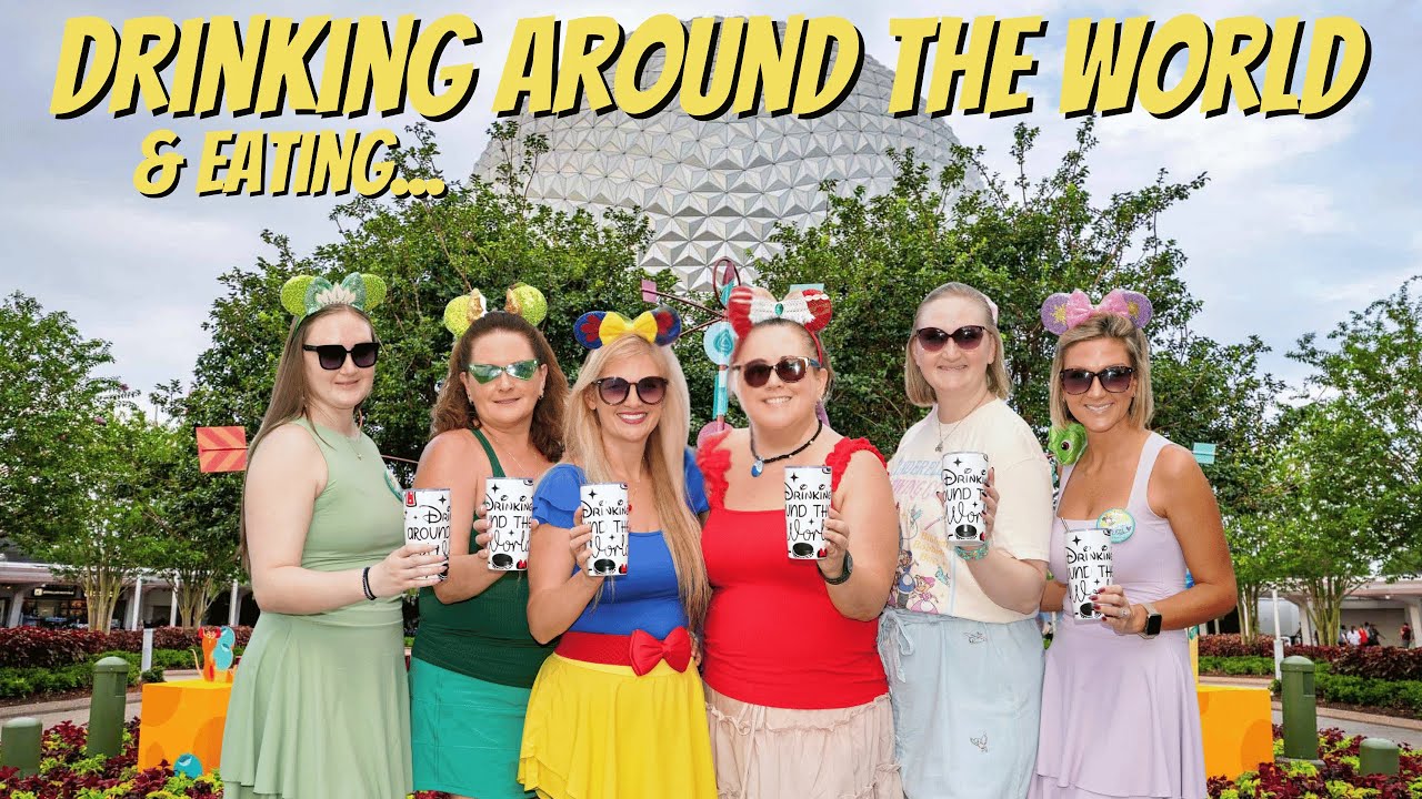 Еда и напитки со всего мира в EPCOT! 🍻🌎 (Сможем ли мы выжить во всех 11 странах?)