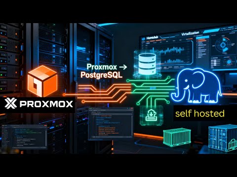 Self-Host PostgreSQL on Your Homelab with Proxmox | Complete Setup ...
