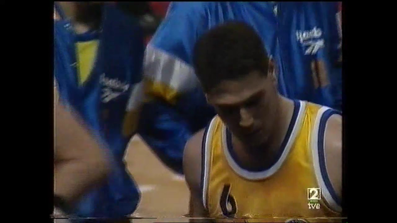 Real Madrid-Maccabi Tel Aviv Liga Europea 94-95 (26-01-95)