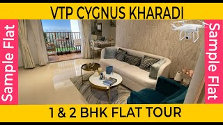 VTP Cygnus Sample Flat | 1 BHK & 2 BHK Actual Tour | VTP Pegasus Kharadi