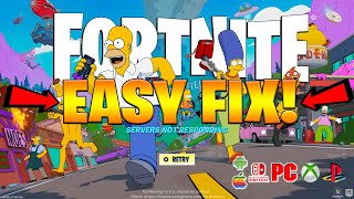 Why Fortnite Servers Is Down Log in? (How to fix Fortnite Update Servers Down Offline!) PLAY NOW!