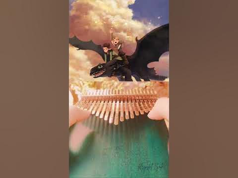 Romantic Flight - John Powell 【Short Kalimba Cover】║ How To Train Your