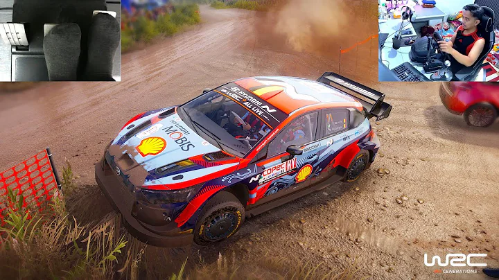 WRC Generations | Hyundai i20 N Rally1 Chile 2025 | Thrustmaster T300RS +TH8A