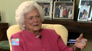 Barbara Bush on Former President Bill Clinton (C-SPAN)