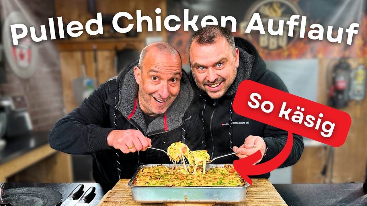 Pulled Chicken Auflauf - Westmünsterland BBQ