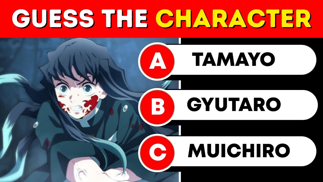 🔥 Guess the Demon Slayer Character Quiz | 30 Blurred Pictures Challenge ...