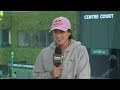 Emma Navarro on Overcoming Self-Doubt | 2025 Wimbledon