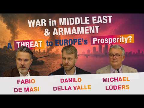 War in the Middle East & Armament: Discussion with Michael Lüders & Danilo Della Valle