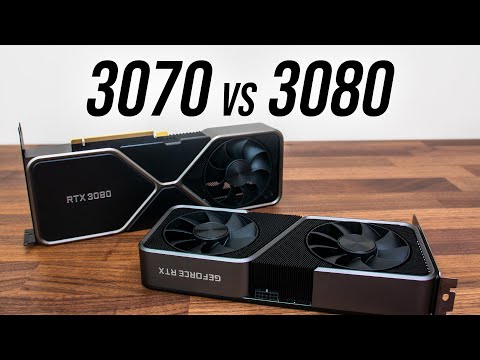 RTX 3070 vs 3080 GPU Comparison - $200 More For 3080?