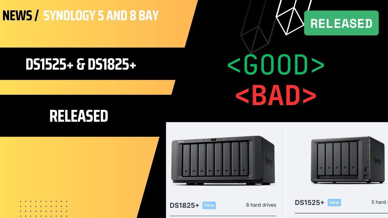Synology DS1525+ & DS1825+ – Real Upgrades or Just Locked Down?