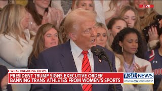 Trump takes action to ban transgender women from women’s sports