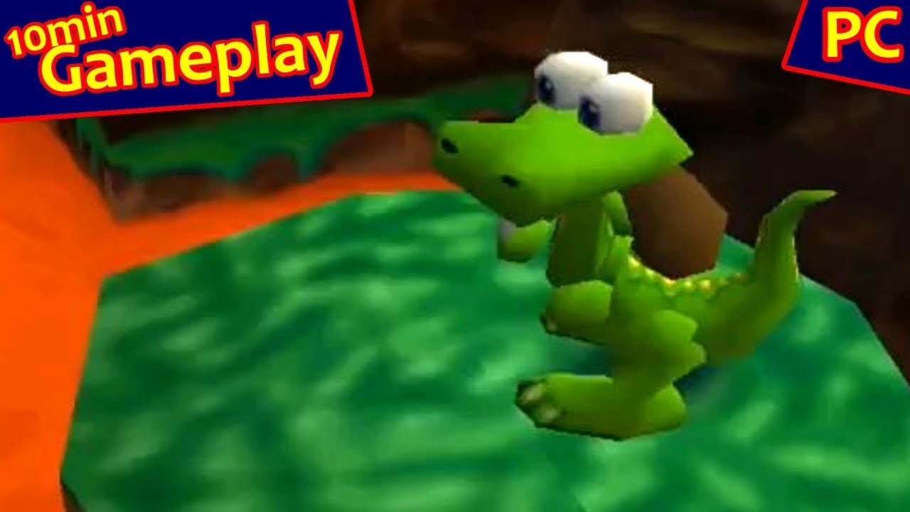 Croc: Legend of the Gobbos ... (PC) [1997] Gameplay - YouTube