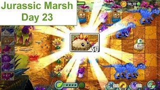 Plants Vs Zombies 2 - Juric Marsh Day 23 Primal Potato Mine