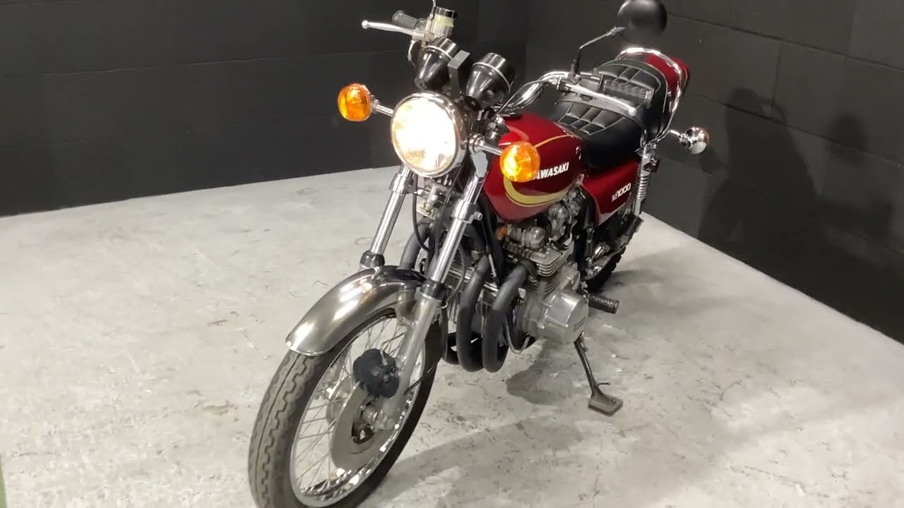 Z1000 Zの系譜！このバイクの良さがわかる玄人の方に是非！【エンジン