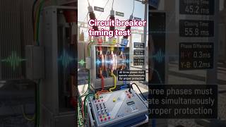 Circuit breaker timing test circuit breaker ka health check karne ke liye kiya jata hai full details