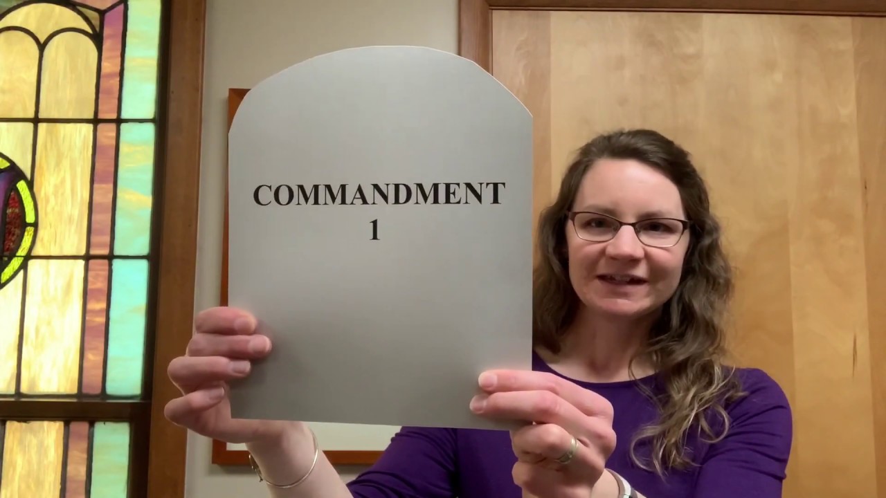 Praying the Ten Commandments using Martin Luther’s Small Catechism