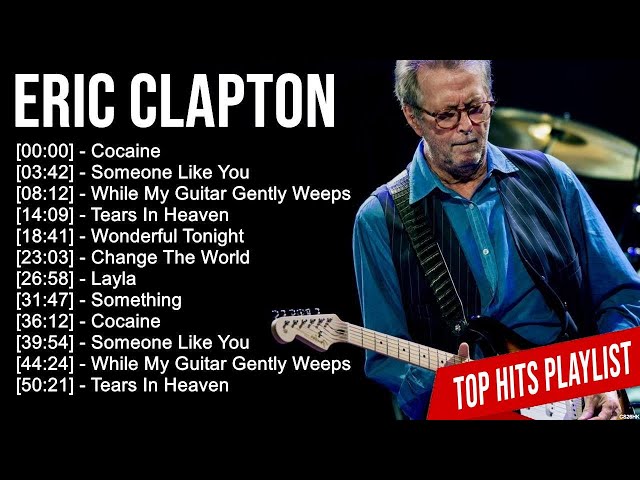 Eric Clapton Greatest Hits Ever ~ The Very Best Songs Playlist Of
