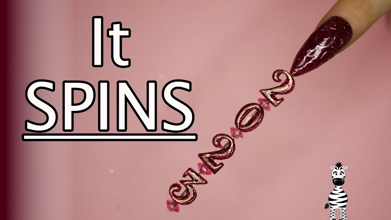 2023 New Years SPINNERS Acrylic Nail Art Tutorial Madam Glam Advent 2023-new-years-spinners-acrylic-nail-art-tutorial-madam-glam-advent