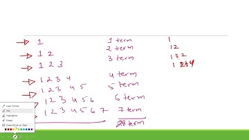 Q.46 UPSC CSAT 2024 |What is the sum of the first 28 terms in sequence?1,1,2,1,3,2,1,4,3,2,1,5,4,..