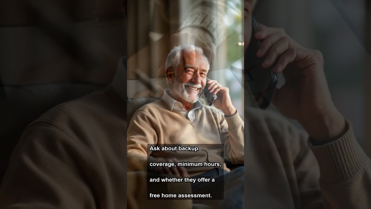 How to Find In-Home Senior Care Near You (What to Ask First) #shorts