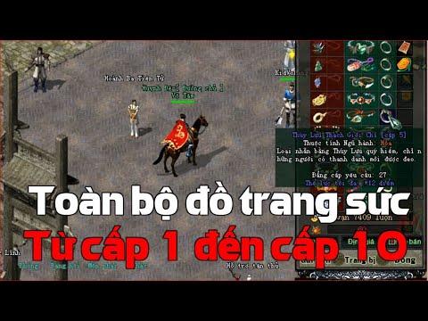 Video Toàn Bộ Cấp Từ 1 Đến 10 Đồ Trang Sức Dây Chuyền Nhẫn... - youtube