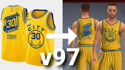 v97 Golden State Warriors Nike Yellow Hardwood Classics | NBA 2K20 MOBILE