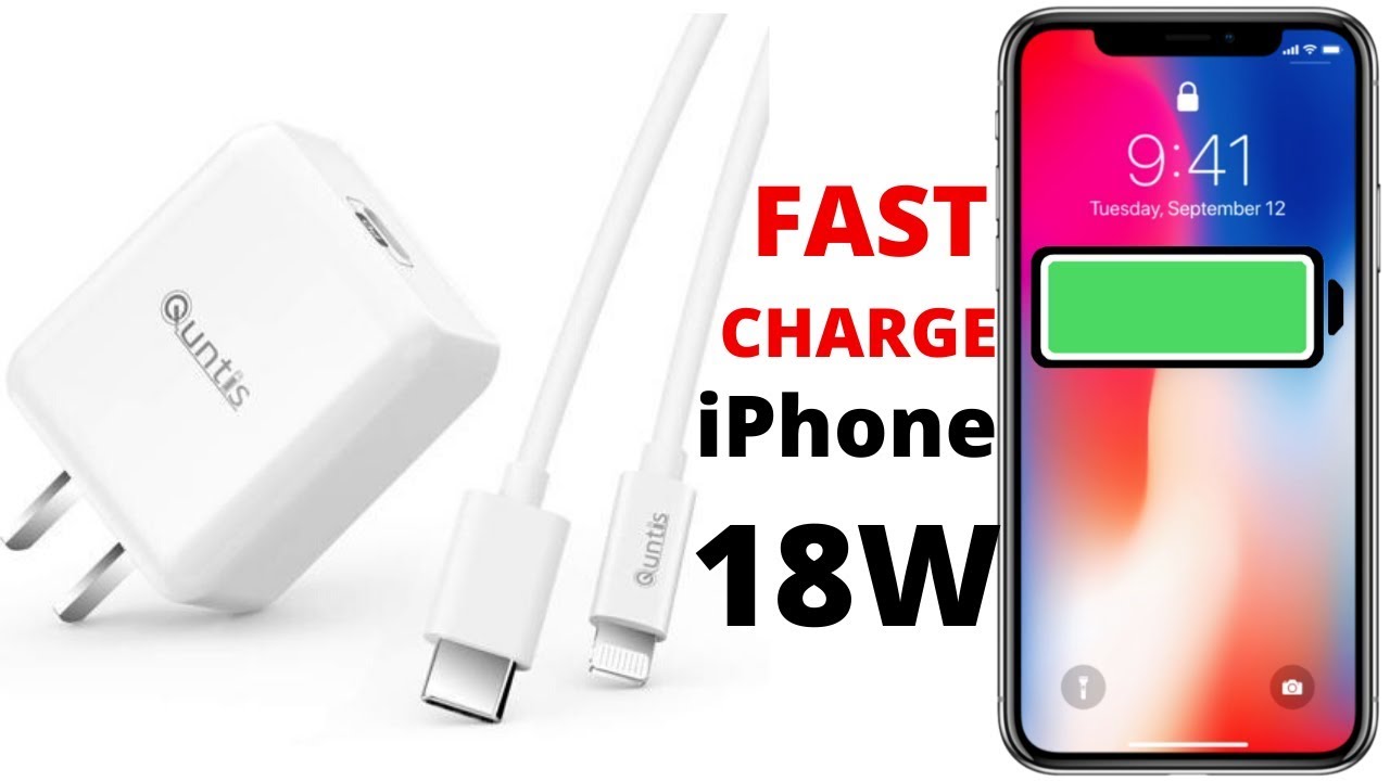 2019 Best Fast Charger For iPhone  QUNTIS FAST CHARGER 