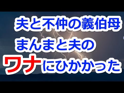【修羅場　復讐】　夫と仲が悪い義叔母が義実家に里帰りしてきた。メモ『上を見ろ』義叔母「え？」 → 義叔母「ギャーーー！！」 → なんと…）