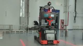 Application of Lidar sensor on forklift AGV