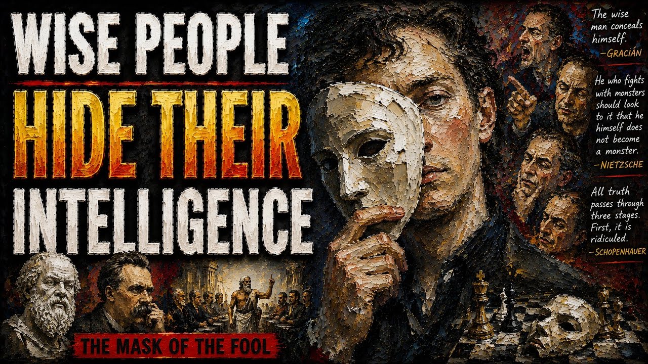 WISE PEOPLE HIDE THEIR INTELLIGENCE adlı videoyu YouTube'da izle WISE PEOPLE HIDE THEIR INTELLIGENCE adlı videoyu YouTube'da izle