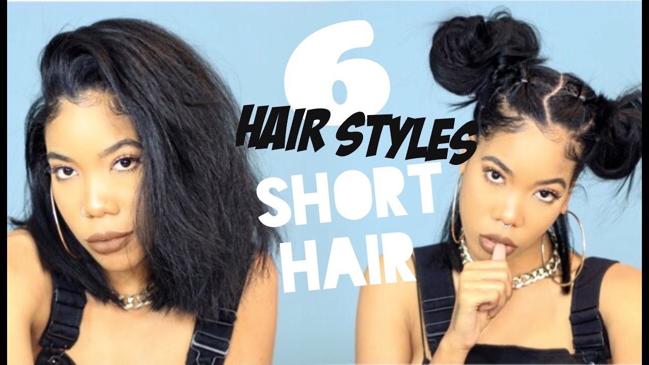 6 Cute Hairstyles For Short Hair