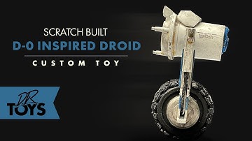 Star War D-O Inspired Droid - DIY Scratch Build Star Wars Droid