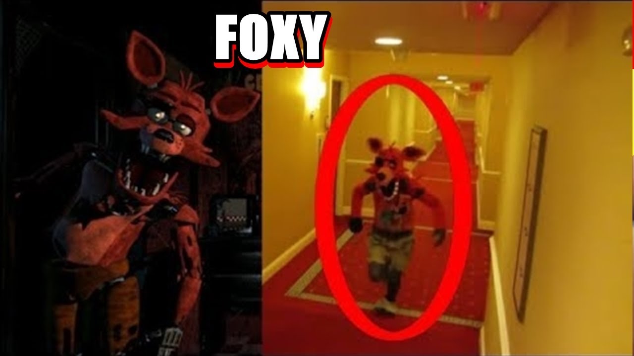 Five Nights at Freddy's CHARACTERS IN REAL LIFE 2019 - YouTube.