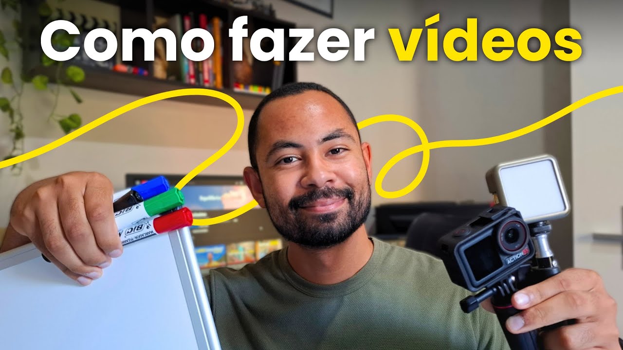 Como eu faço meus vídeos para o Youtube (ideia, roteiro, gravação, edição)